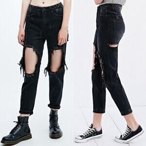 UNIF x Urban Outfitters Twerk Jeans Black size 25
